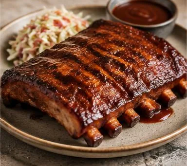 Prato do restaurante BBQ Smoke