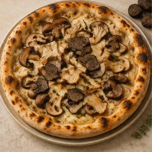 Pizza de Cogumelos